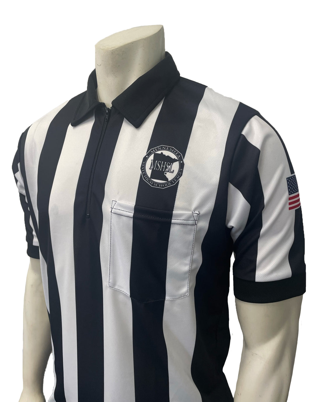 USA109MN-607 "BODY FLEX"  - Smitty "Made in USA" -  MSHSL Football Short Sleeve Shirt