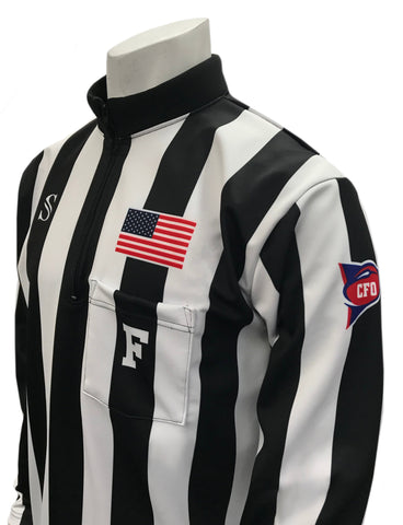 USA729CFO - NEW STYLE - Smitty "Made in USA Dye-Sublimated" - Dye Sub CFO "Rainy" Weather Football Shirt