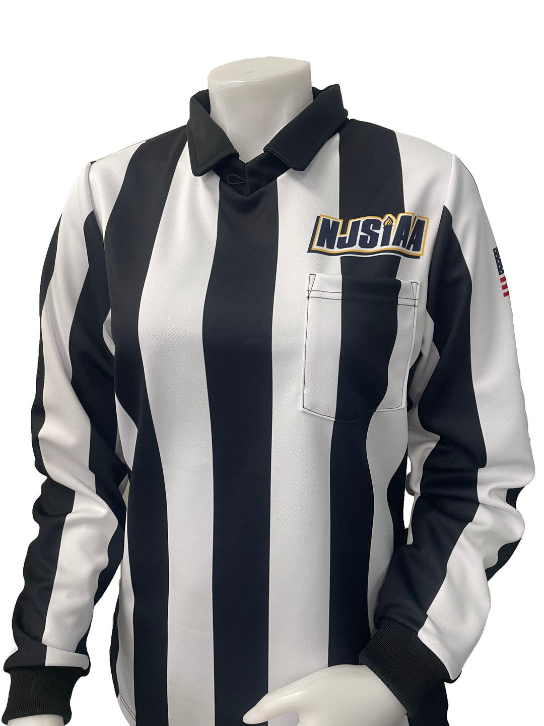 New Jersey NJSIAA Logo Dye Sublimated Football/Lacrosse Long Sleeve Women's Shirt