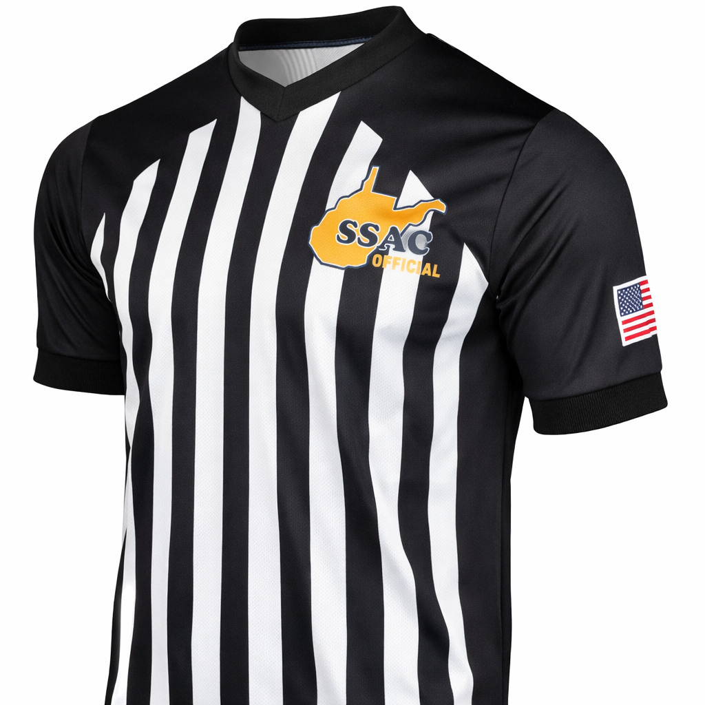 West Virginia WVSSAC Logo Dye Sublimated Men's Basketball Shirts w/Side Panel