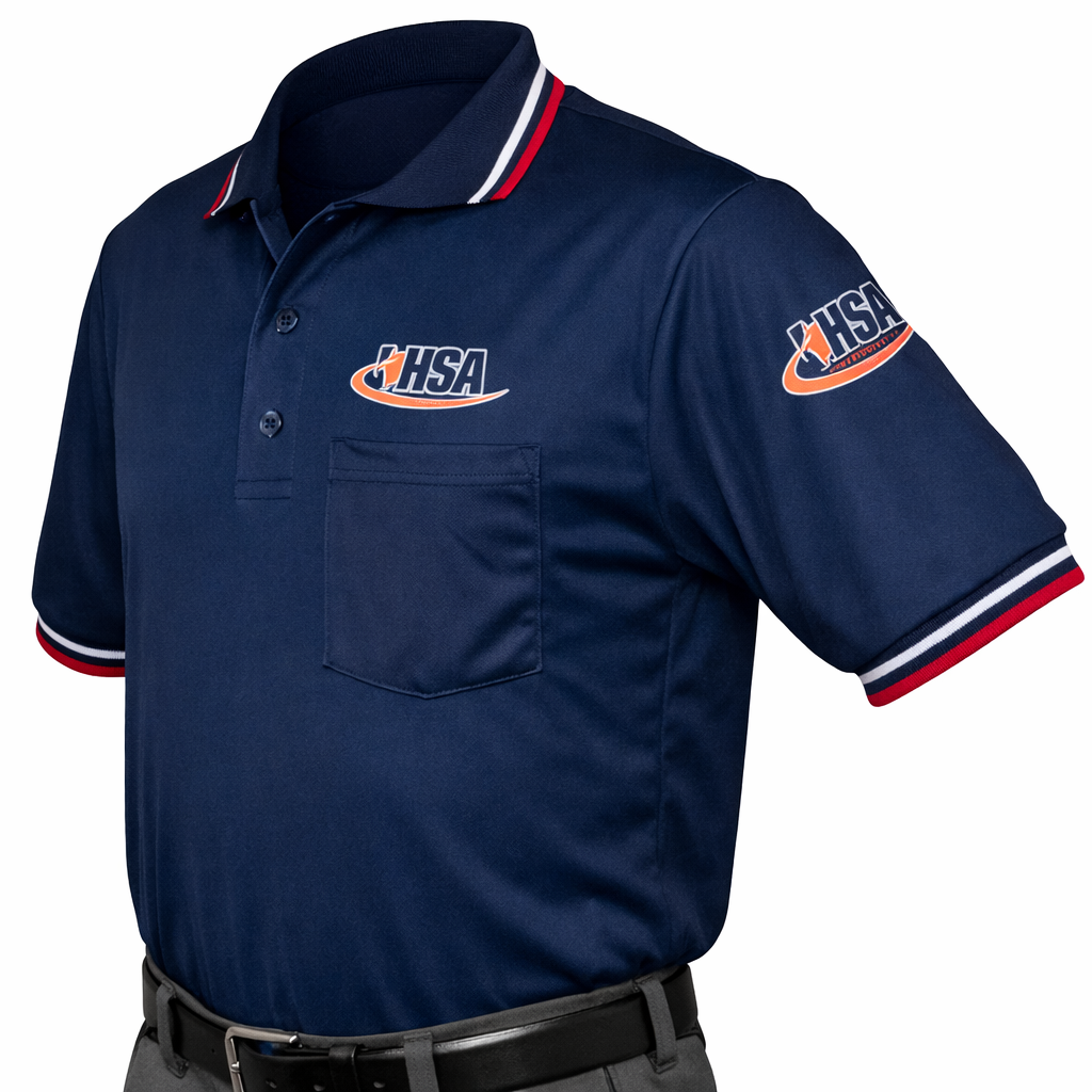Illinois IHSA Logo Dye Sublimated Umpire Shirts