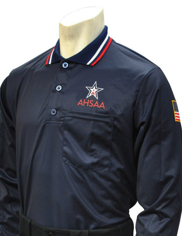 Alabama AHSAA Logo Dye Sublimated Long Sleeve Umpire Shirts