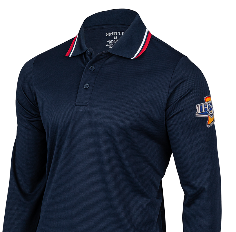 Indiana IHSAA Logo Dye Sublimated Long Sleeve Umpire Shirts (301)
