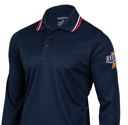 Indiana IHSAA Logo Dye Sublimated Long Sleeve Umpire Shirts (301)