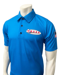 USA400UT-BB - Smitty "Made in USA" - Volleyball Men's "BRIGHT BLUE" Short Sleeve Shirt