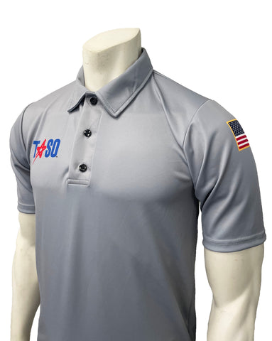 USA430TASO -GRY- Smitty "Made in USA" - "TASO" GREY Men's Volleyball Short Sleeve Shirt