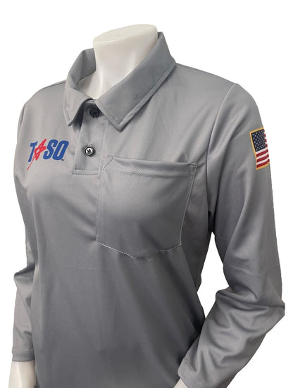 Texas TASO Logo Dye Sublimated Women's Long Sleeve Volleyball Shirts