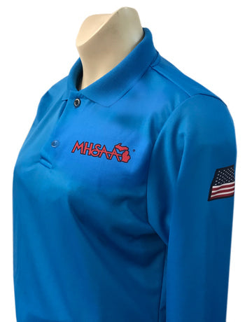 Michigan MHSAA Logo Dye Sublimated Women's Swimming/Volleyball Shirts
