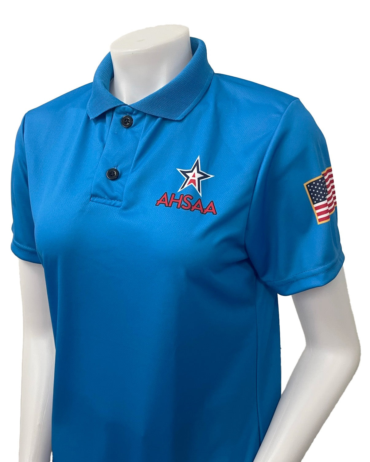 USA452AL - Smitty "Made in USA" - Bright Blue - Track Women's Short Sleeve Shirt
