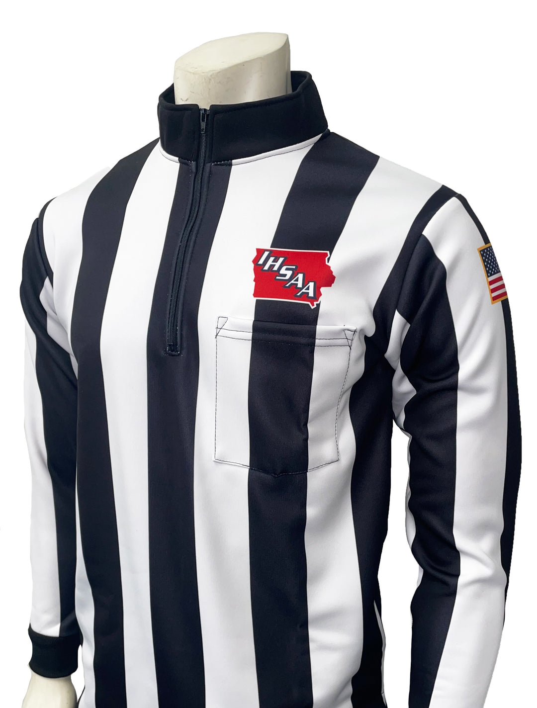 Iowa IHSAA Logo Dye Sublimated Long Sleeve Rain Shirt