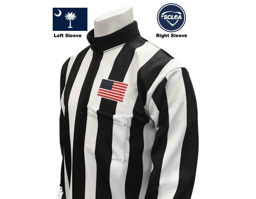 South Carolina SCLOA Logo Dye Sublimated Cold Weather Lacrosse Shirt