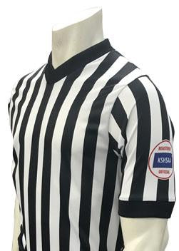 USA200KS-607-WF - Smitty "Made in USA" - "BODY FLEX" Men's Basketball Short Sleeve Shirt