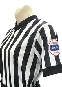 USA211KS-607-WF - Smitty "Made in USA" - "BODY FLEX" Women's Basketball Short Sleeve Shirt