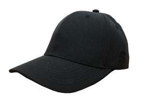 HT318 - Smitty - 8 Stitch Performance Flex Fit Umpire Hat - Available in Black or Navy