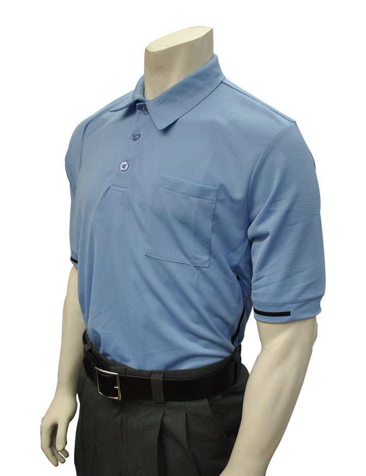 BBS-310 "Major League" Style Shirts - Performance Mesh Fabric - Available in Black and Carolina Blue