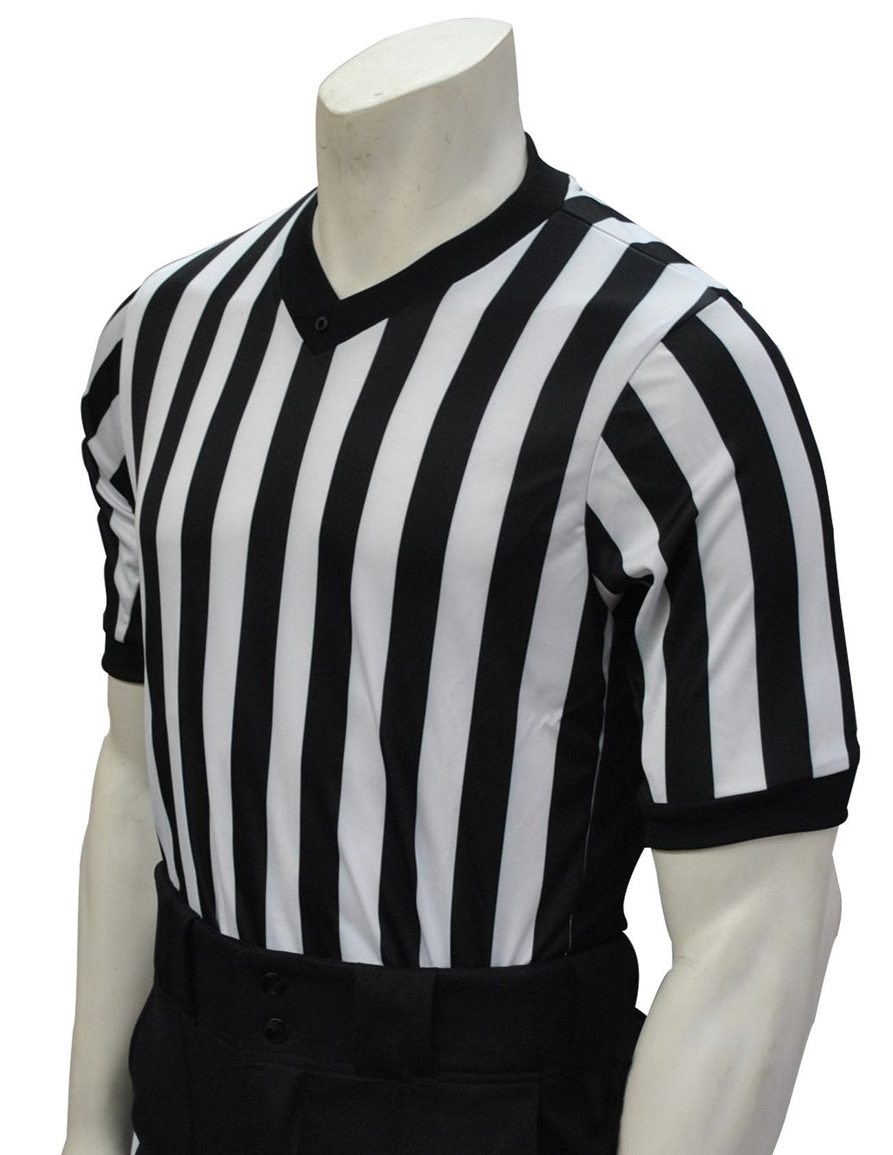 USA201-607 NF - Smitty "Made in USA" - "BODY FLEX" Men's Basketball V-Neck Shirt w/ Side Panel - No Flag