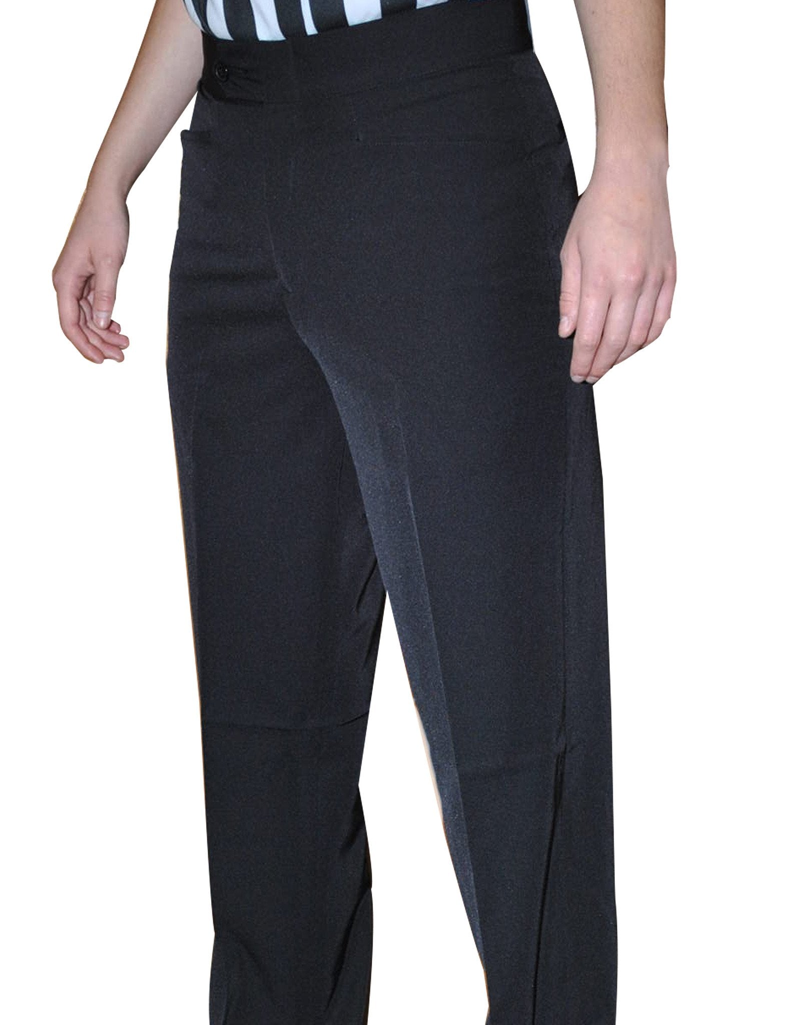 BKS282-Smitty Women's 4-Way Stretch Flat Front Pants w/ Western Cut Pockets