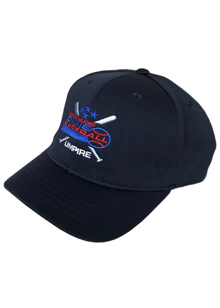 HT304 DX - Smitty - 4 Stitch Flex Fit Umpire Hat - Available in Black and Navy