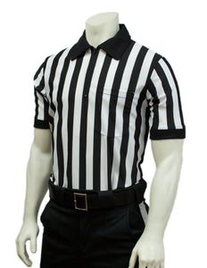 Louisiana (LHSOA) 2 1/4 Stripe Body Flex Short Sleeve Football Referee  Shirt
