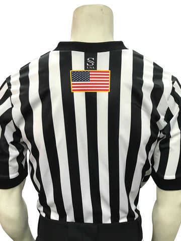 I200MD-GFBK - Smitty "Made in USA" - IAABO Basketball Men's Short Sleeve Shirt