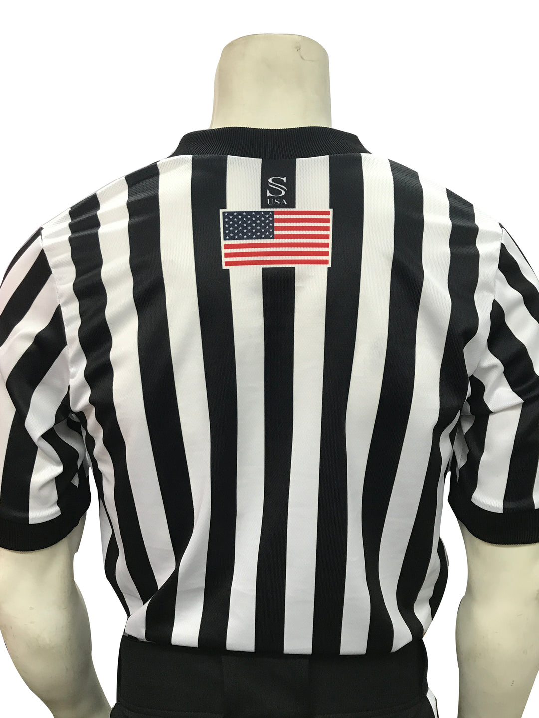 I200MD-WFBK - Smitty "Made in USA" - IAABO Basketball Men's Short Sleeve Shirt