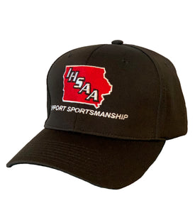 IA308 - 8 Stitch Flex Fit Umpire Hat (Black or Navy)