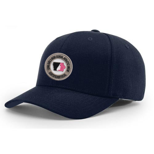 HT308-IGU NY- Smitty - 8 Stitch Flex Fit Umpire Hat Navy
