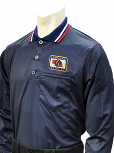 USA301NE - Smitty "Made in USA" - Baseball Men's Long Sleeve Shirt Navy