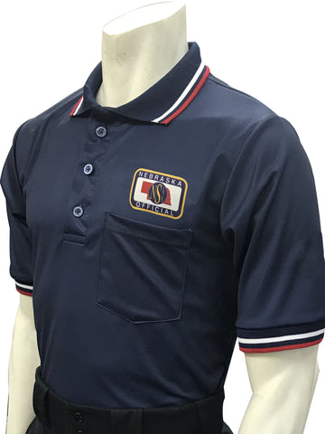 USA300NE - Smitty "Made in USA" - Baseball Men's Short Sleeve Ump Shirt Navy