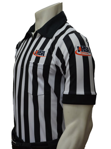 USA100IL-607 "BODY FLEX"  - Smitty "Made in USA" - Football Men's Short Sleeve Shirt
