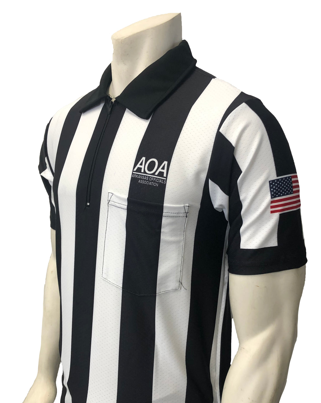 USA130AR-607 - Smitty "Made in USA" - "BODY FLEX" "AOA" Short Sleeve Football Shirt