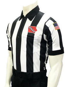 USA137IA - Smitty "Made in USA" - Short Sleeve Football Shirt 2.25 Stripe