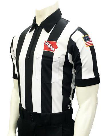 USA137IA-607 - Smitty "Made in USA" - Short Sleeve "BODY FLEX" Football Shirt 2.25 Stripe