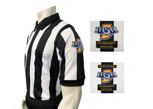 USA137IN-607 - Smitty "Made in USA" - "BODY FLEX" "IHSAA" Short Sleeve Football Shirt