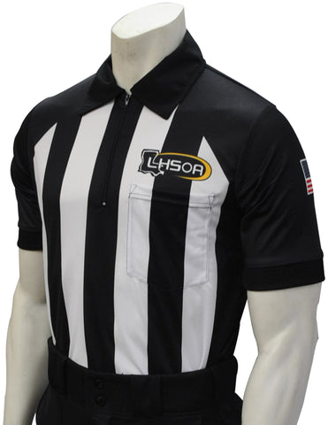 USA155LA - Smitty "Made in USA" - Dye Sub Louisiana Football Short Sleeve Shirt