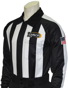 USA730LA - Smitty "Made in USA" - Dye Sub Louisiana Foul Weather Water Resistant Football Long Sleeve Shirt
