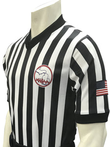 USA201MI-607 - Smitty "BODY FLEX" "Made in USA" - Basketball Men's Short Sleeve Shirt
