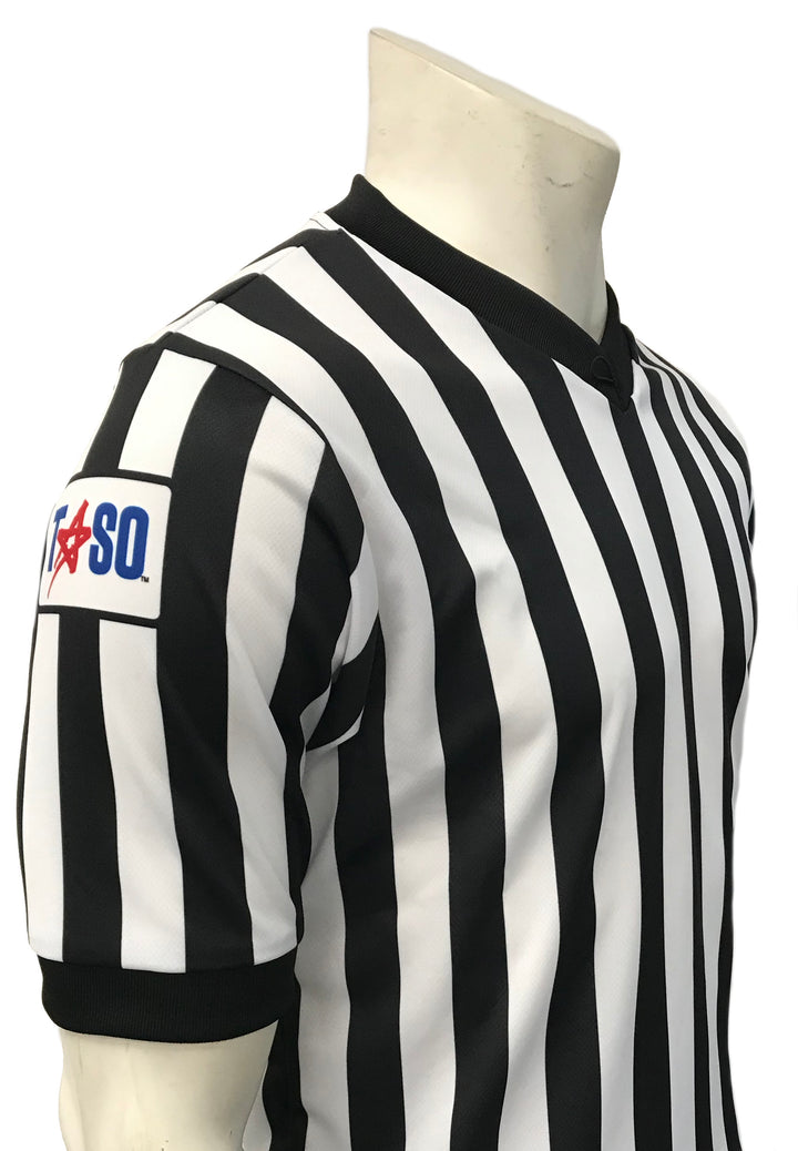 USA200TASO-607 - Smitty "Made in USA" "BODY FLEX" - "TASO" Short Sleeve Basketball V-Neck Shirt