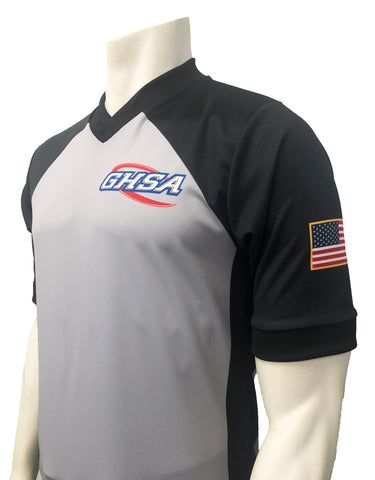 USA207GA-607 - Smitty "Made in USA" - "BODY FLEX" - Basketball Short Sleeve Shirt