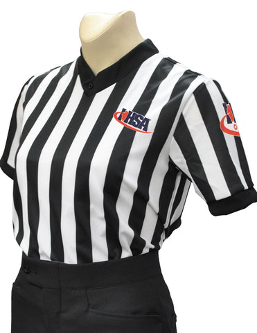 USA211IL-607 - Smitty "Made in USA" - "BODY FLEX" Basketball Women's Short Sleeve Shirt