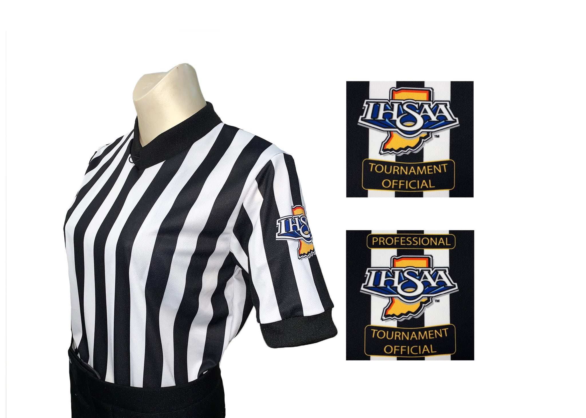 USA211IN-607 - Smitty "Made in USA" - "BODY FLEX" "IHSAA" V-Neck Women's Basketball Shirt