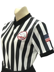 USA211MI-607 - Smitty "Made in USA" - "BODY FLEX" Basketball Women's Short Sleeve Shirt
