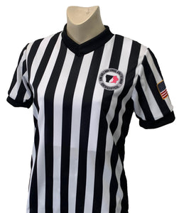 USA212IGU- Smitty "Made in USA" - IGHSAU Women's Short Sleeve Basketball V-Neck Shirt