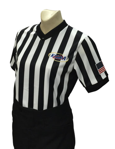 USA212KY-607 - Smitty "Made in USA" - "BODY FLEX" Basketball Women's Short Sleeve Shirt