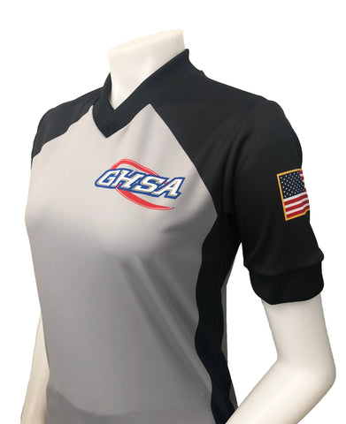 USA217GA-607 - Smitty "Made in USA" - "BODY FLEX" - Women's Basketball Short Sleeve Shirt