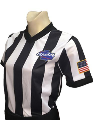 USA221GA-607 - Smitty "Made in USA" - "BODY FLEX" Short Sleeve Women's Basketball Shirt