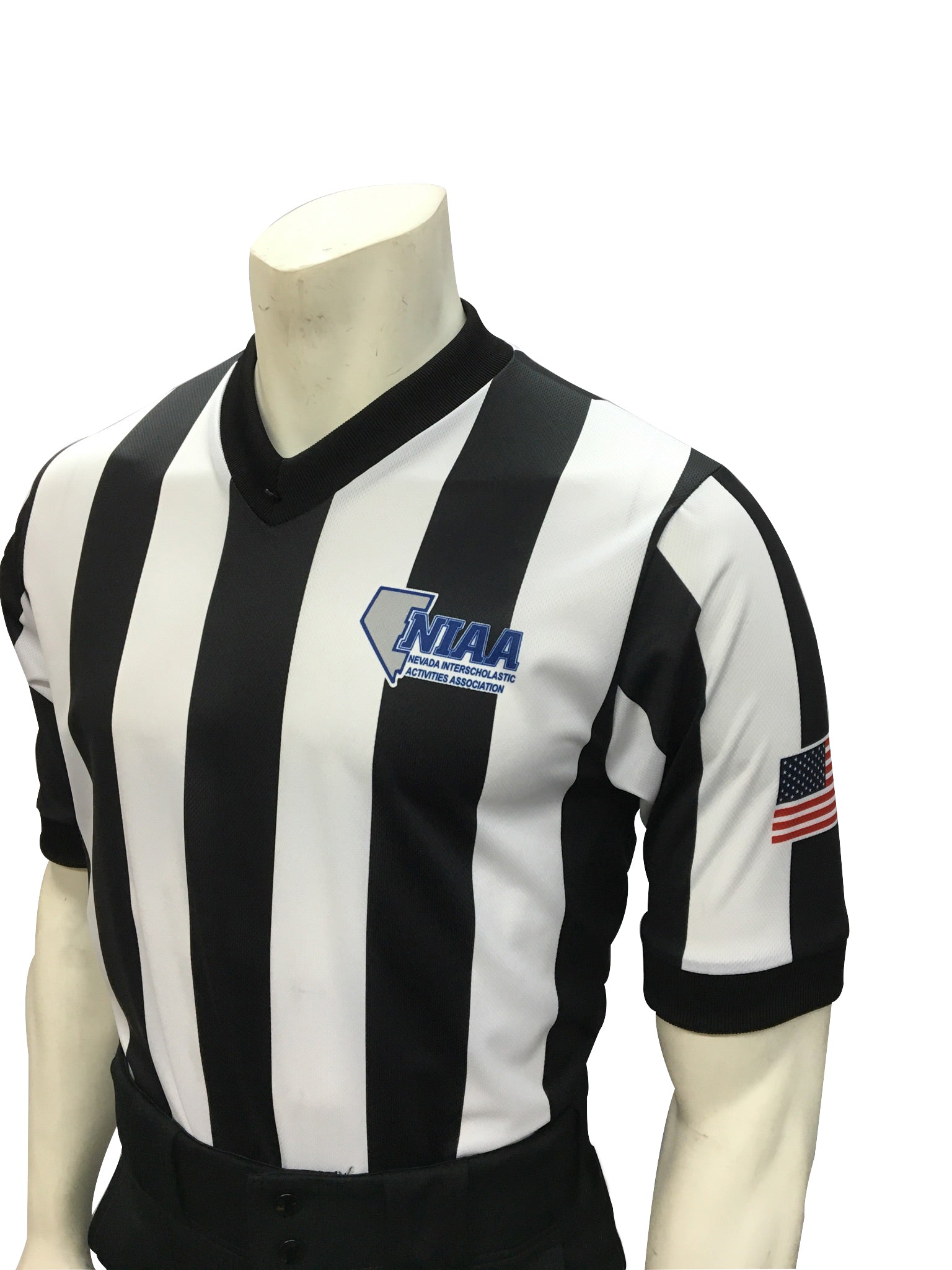 USA237NV-607 - Smitty "Made in USA" - "BODY FLEX" Basketball Men's Short Sleeve Shirt