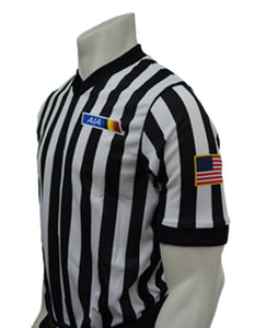 USA240AZ-607 - Smitty "Made in USA" - Basketball "BODY FLEX" Men's Short Sleeve Shirt