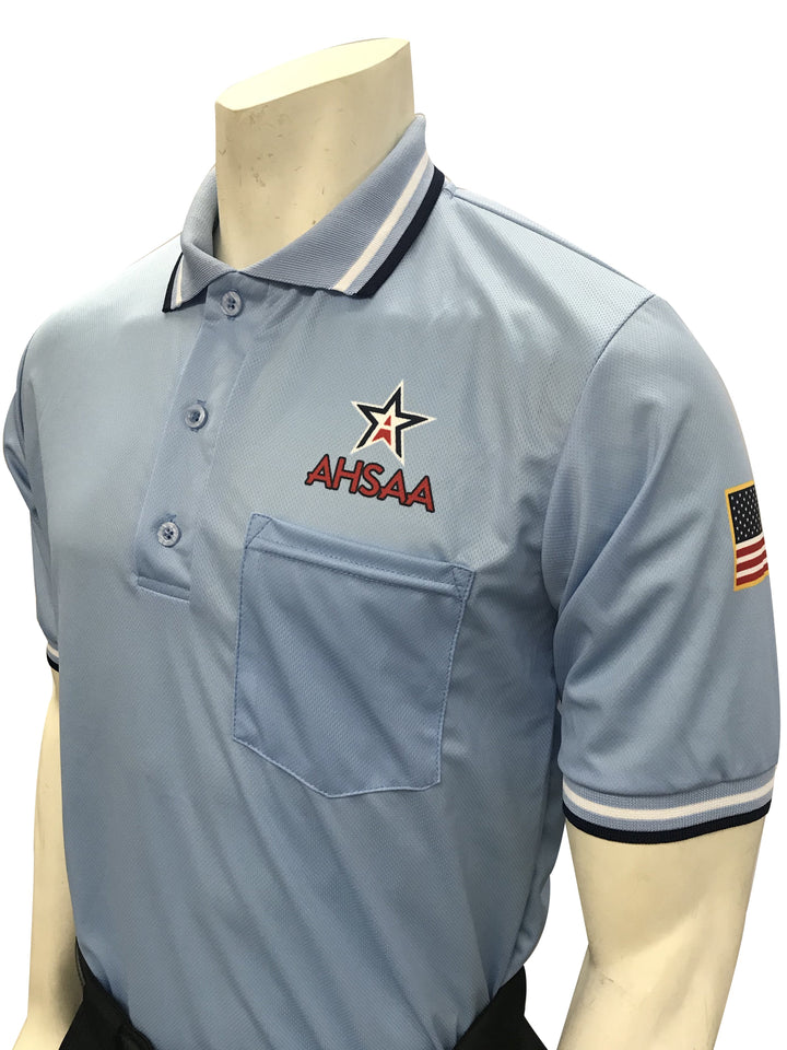 USA300AL - Smitty "Made in USA" - Dye Sub Alabama Baseball Short Sleeve Shirt - Available in Navy, Powder Blue, Cream and Black