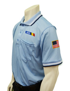 USA300AZ - Smitty "Made in USA" - Baseball Men's Short Sleeve Shirt Powder Blue